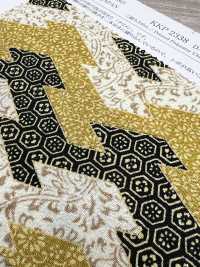 KKP2338-D-HINABISI 二子絲縐日菱[布料] 小紋工房(宇仁纖維) 更多照片