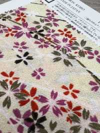 KKP2338-D-KUSAZAKURA 二子絲縐草櫻[布料] 小紋工房(宇仁纖維) 更多照片