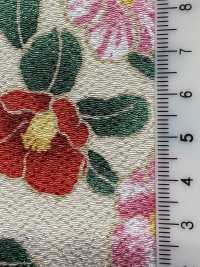 KKP2338-D-MTSUBAKI 二子絲縐椿宮子[布料] 小紋工房(宇仁纖維) 更多照片