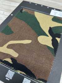 CM-049CAMO3 16/坯布顏料迷彩[布料] HOKKOH北高 更多照片