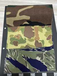 CM-049CAMO3 16/坯布顏料迷彩[布料] HOKKOH北高 更多照片