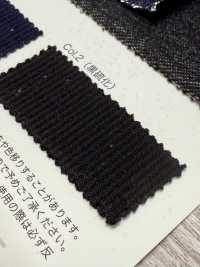 504R 10盎司類似織物的針織丹寧布針織羅紋，用於連接[布料] VANCET 更多照片
