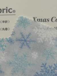 DX10363S HAndworks*Fabric® 聖誕節大雪花圖案[布料] VANCET 更多照片