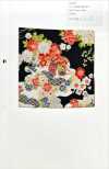 850585 細布 花金和圖案 雲海寶花