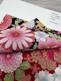 850584 驚嚇花金花設計奢華牡丹[布料] VANCET 更多照片