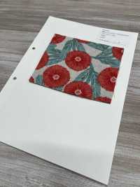 850582 麻帆布 TYROLIAN DAISY[布料] VANCET 更多照片