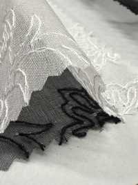 SLC11296 SLC11296（植物）真絲歐根紗蕾絲[布料] 古山 更多照片