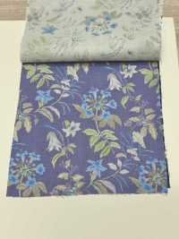 850574 SEVENBERRY® Scare 未漂白棉 SOLEIL BLUE / 貝爾花園[布料] VANCET 更多照片