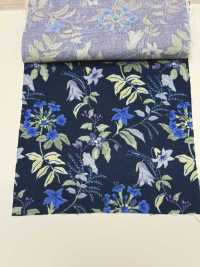 850574 SEVENBERRY® Scare 未漂白棉 SOLEIL BLUE / 貝爾花園[布料] VANCET 更多照片