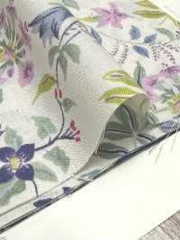 850574 SEVENBERRY® Scare 未漂白棉 SOLEIL BLUE / 貝爾花園[布料] VANCET 更多照片
