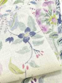 850574 SEVENBERRY® Scare 未漂白棉 SOLEIL BLUE / 貝爾花園[布料] VANCET 更多照片