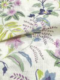 850574 SEVENBERRY® Scare 未漂白棉 SOLEIL BLUE / 貝爾花園[布料] VANCET 更多照片