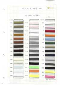 HE-1000 聚酯纖維針刺繩子[緞帶、帶、繩子] 無製造商名 更多照片