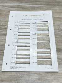 HR-1032 麻混紡 Nanako帶S[緞帶、帶、繩子] 無製造商名 更多照片