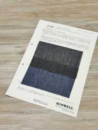 22502 2.4盎司靛藍透明水洗丹寧布[布料] SUNWELL 三維爾 更多照片