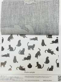 AP52101-DR 黑貓牛津（對折）[布料] Cosmo Textile 更多照片