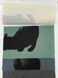 AP52101-DR 黑貓牛津（對折）[布料] Cosmo Textile 更多照片