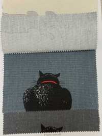 AP52101-DR 黑貓牛津（對折）[布料] Cosmo Textile 更多照片