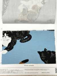 AP35406 動物牛津（圓卷）[布料] Cosmo Textile 更多照片