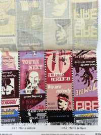 AP55201 Cinefabric Oxford（圓卷）[布料] Cosmo Textile 更多照片