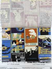 AP55201-DR Cinefabric Oxford（對折）[布料] Cosmo Textile 更多照片