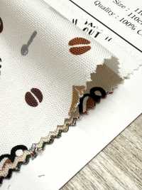 AP55110-DR 下午茶時間牛津（半折）[布料] Cosmo Textile 更多照片