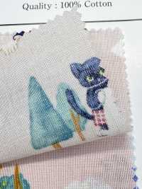 AP55203 繪本動物坯布（圓卷）[布料] Cosmo Textile 更多照片