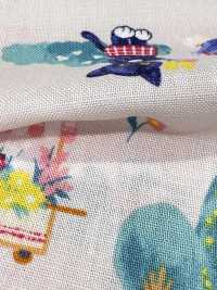 AP55203 繪本動物坯布（圓卷）[布料] Cosmo Textile 更多照片