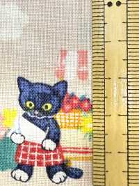 AP55203-DR 繪本動物坯布（對折）[布料] Cosmo Textile 更多照片