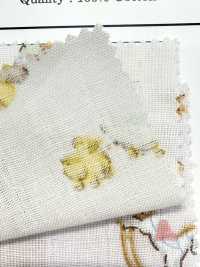 AP55205-DR 粉彩動物雙層紗布（對折）[布料] Cosmo Textile 更多照片