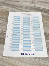 P17 R彈性系列[緞帶、帶、繩子] RIVER 更多照片