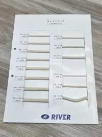 CK-1610 棉繩子10 x 10[緞帶、帶、繩子] RIVER 更多照片