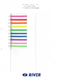 A-3000 Melacool 圓繩子，八股[緞帶、帶、繩子] RIVER 更多照片