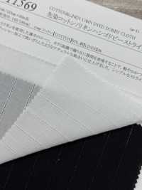11569 染色棉麻多臂提花條紋，雙水洗加工[布料] SUNWELL 三維爾 更多照片
