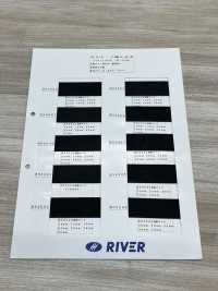 RN2005 RN有流斜紋織物[緞帶、帶、繩子] RIVER 更多照片