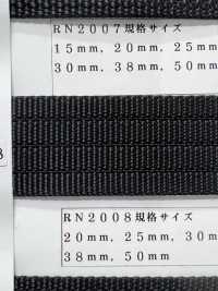 RN2008 RN帶平鋪呼叫[緞帶、帶、繩子] RIVER 更多照片