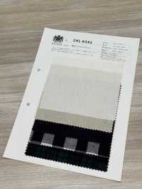 CHL-6341 麻巴拿馬方格紋[布料] 桑村纖維 更多照片