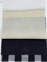 CHL-6341 麻巴拿馬方格紋[布料] 桑村纖維 更多照片