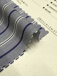 ST-9220 80/2 藍條紋[布料] 桑村纖維 更多照片