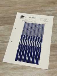 ST-9220 80/2 藍條紋[布料] 桑村纖維 更多照片