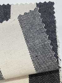 JP-5050 8/1 鎖邊山胡桃條紋[布料] 桑村纖維 更多照片