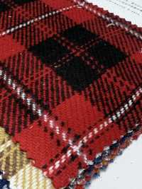 K-4028 起絨股斜紋格紋[布料] 桑村纖維 更多照片