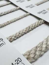 5504-19 麻系列圓繩八股[緞帶、帶、繩子] RIVER 更多照片