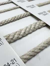 5504-20 麻系列圓繩八股[緞帶、帶、繩子] RIVER 更多照片