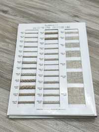 5504-23 麻系列圓繩八股[緞帶、帶、繩子] RIVER 更多照片