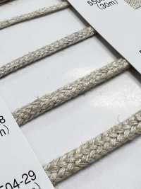 5504-28 麻系列圓繩 16股[緞帶、帶、繩子] RIVER 更多照片