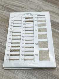 5504-9 麻系列平紋帶[緞帶、帶、繩子] RIVER 更多照片