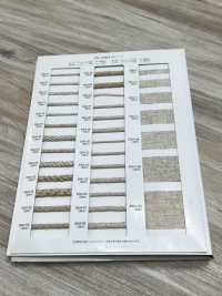 5504-10 麻系列平紋帶[緞帶、帶、繩子] RIVER 更多照片