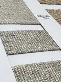 5504-74 麻系列編織帶邊帶[緞帶、帶、繩子] RIVER 更多照片