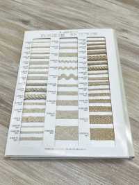 R-5505-1M 麻系列鑲邊帶[緞帶、帶、繩子] RIVER 更多照片